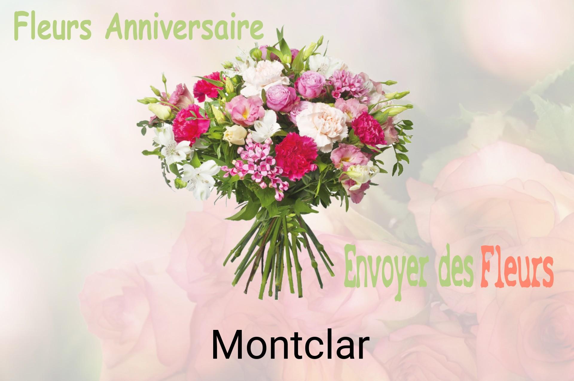 Bouquet de fleurs d’anniversaire livré à Montclar
