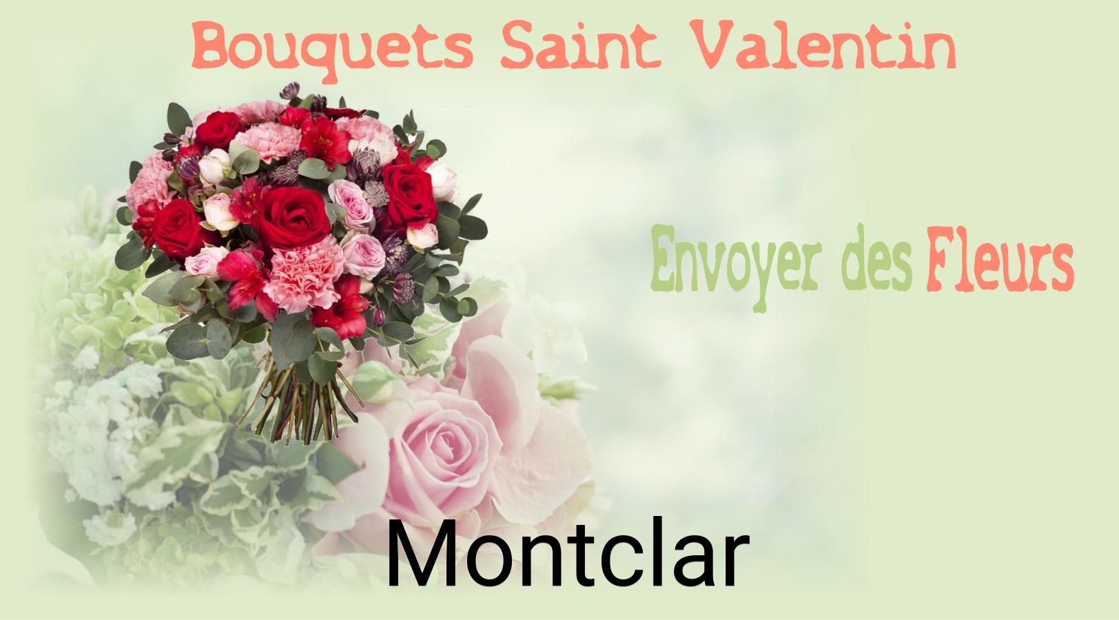 Roses de Saint-Valentin livrées à Montclar